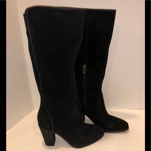 NWT Vince Camuto black suede boots